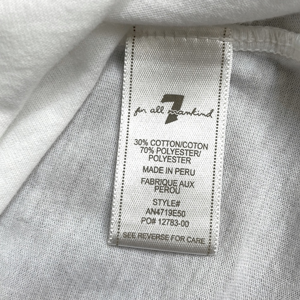 7 For All Mankind Racerback Tank - Picture 6 of 6